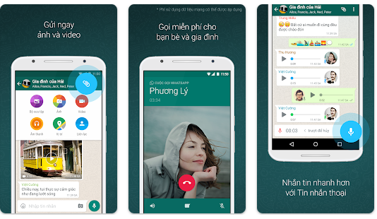 Whatsapp - App chat nhắn tin với người lạ