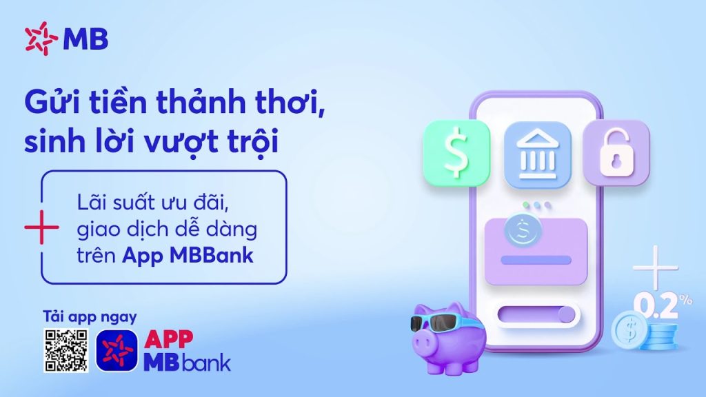 Cách rút tiền gửi số MB Bank