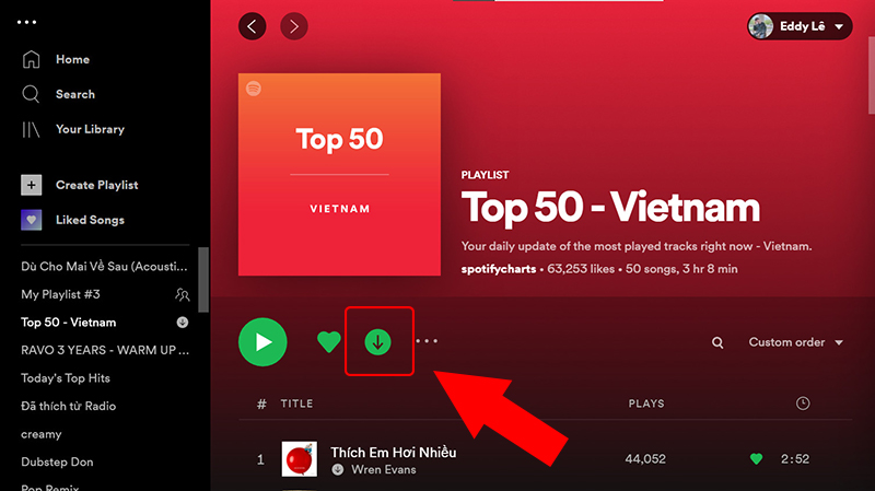Cách tải nhạc nghe offline trên Spotify