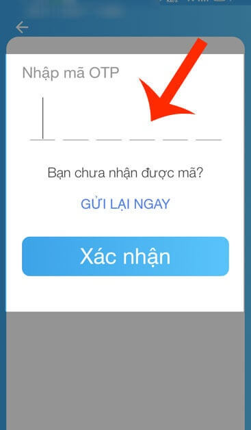 Lỗi app Thanh niên Việt Nam không gửi mã OTP