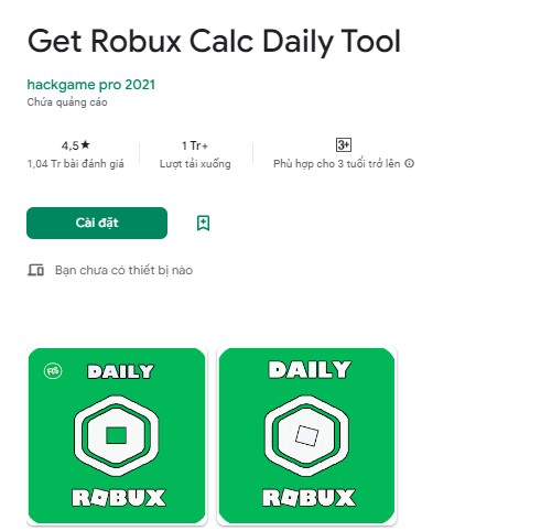 Get Robux Calc Daily Tool - App hack Robux PC
