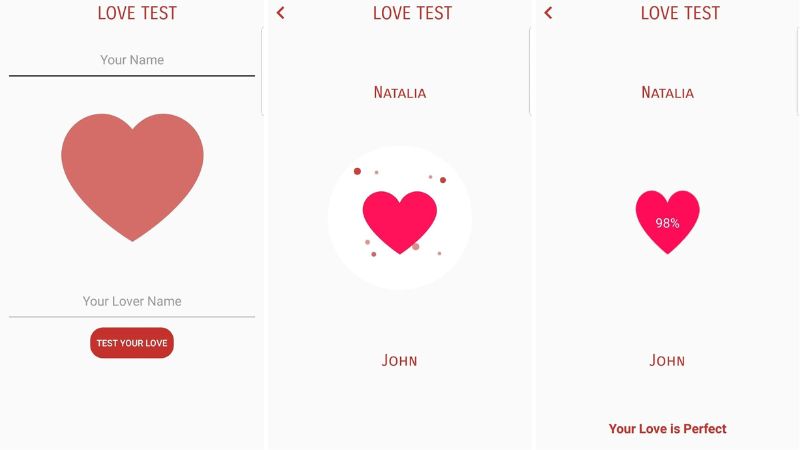 app bói tình yêu