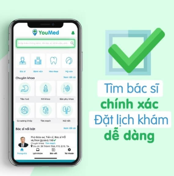 app đặt lịch khám bệnh