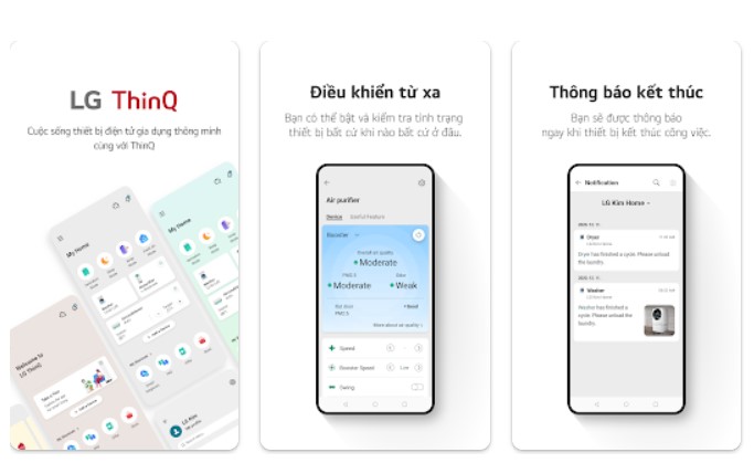 App điều khiển điều hòa LD