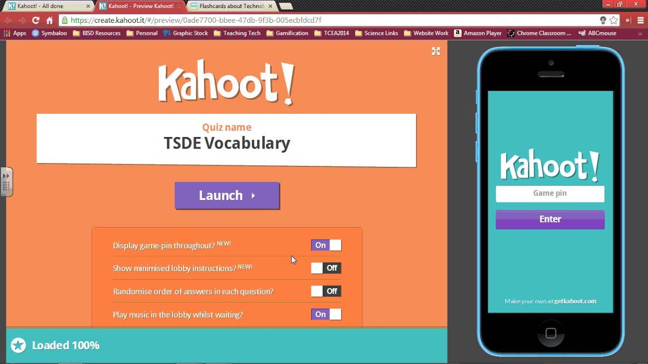 App Kahoot 