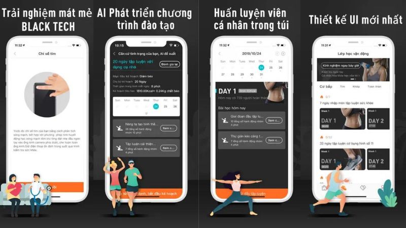 app theo dõi bước chân