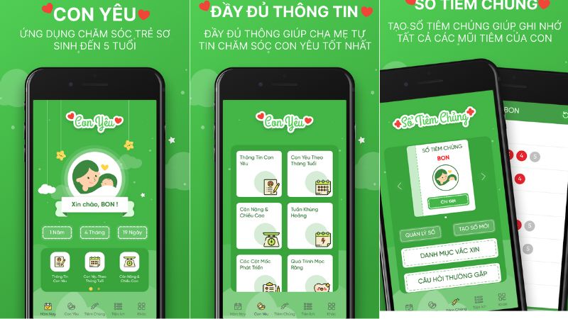 app theo dõi lượng sữa hút