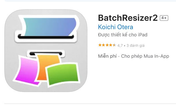 app thu ảnh nhỏ trên iPhone