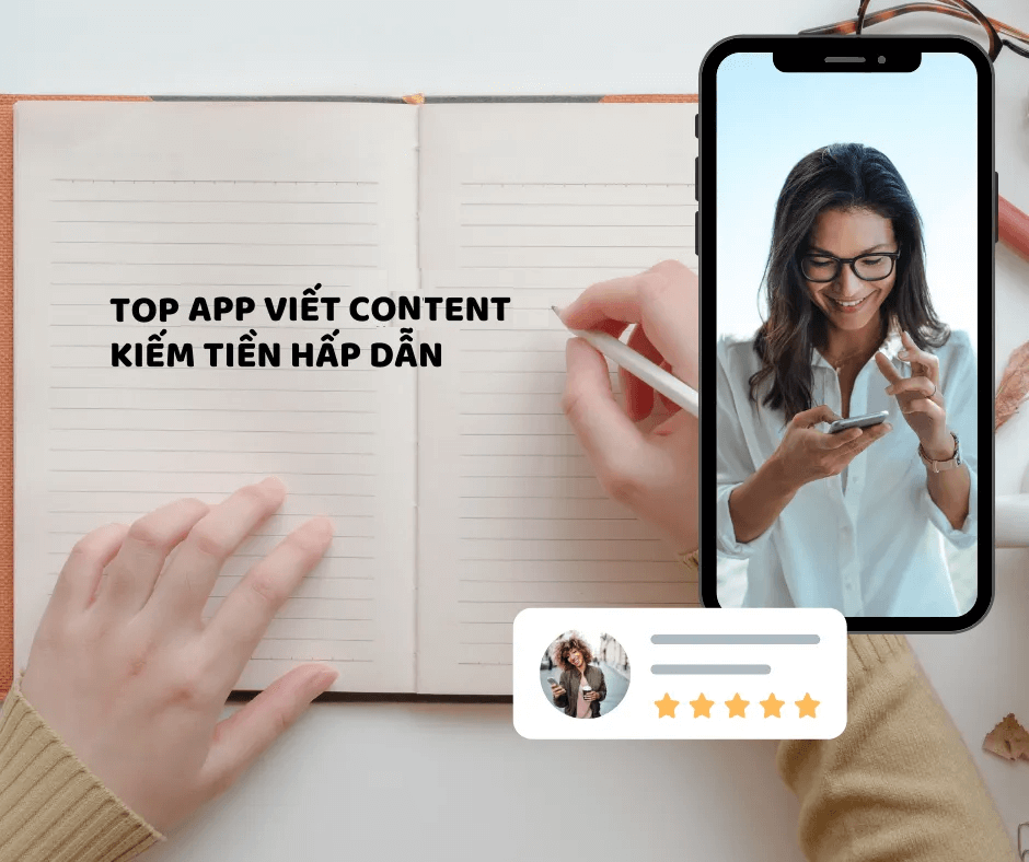 App viết content kiếm tiền