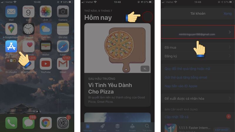 Cách chuyển vùng App Store sang Trung Quốc