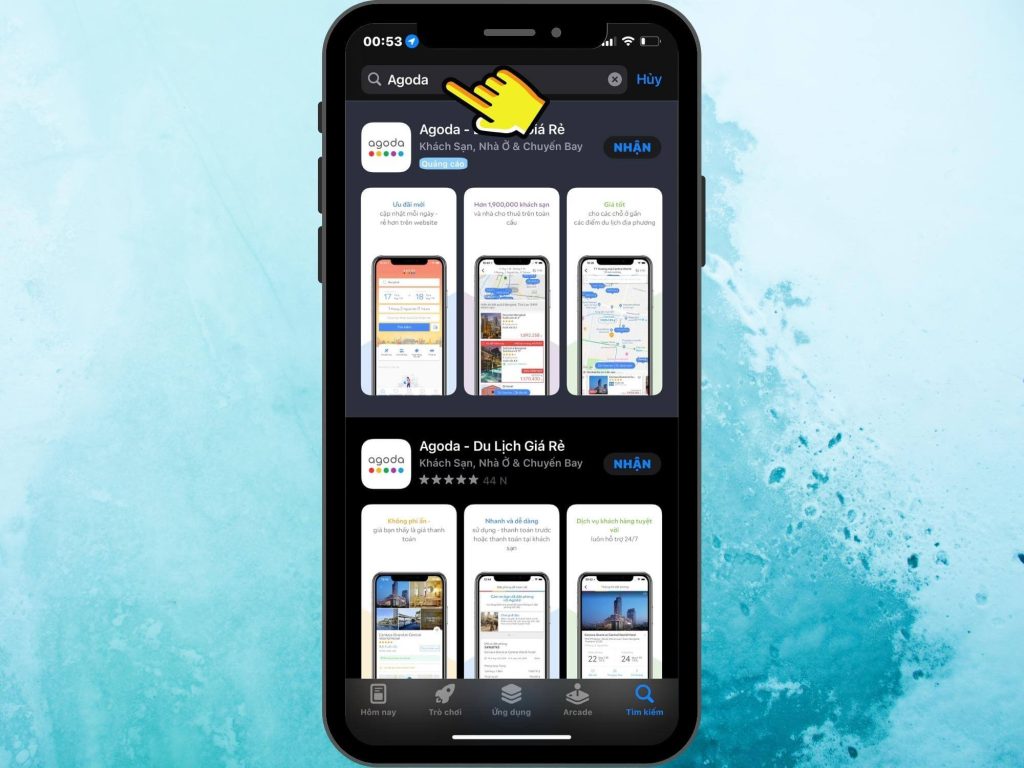 Cách tải app Agoda về điện thoại 1