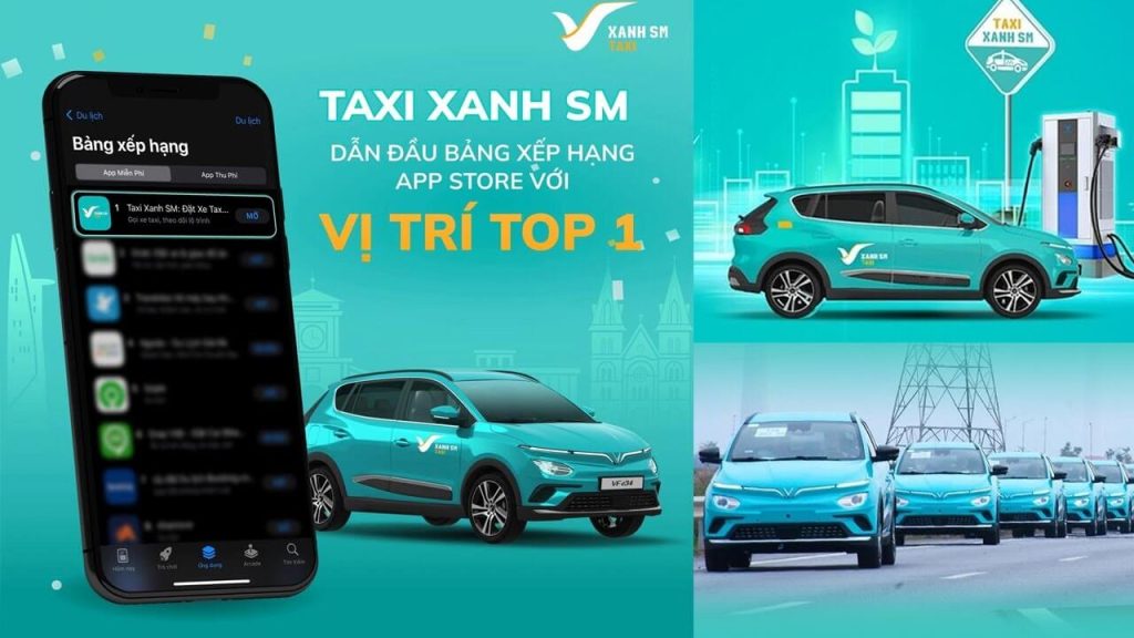 Những điểm nổi bật của app taxi Xanh SM