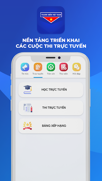 Những tính năng của app Thanh Niên Việt Nam